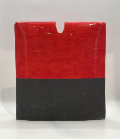 Stuning Ceramic Sculpture of a Kimono Signed