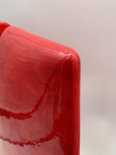 Stuning Ceramic Sculpture of a Kimono Signed