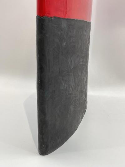Stuning Ceramic Sculpture of a Kimono Signed