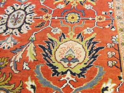 Stunning Antique Persian Sultanabad Carpet