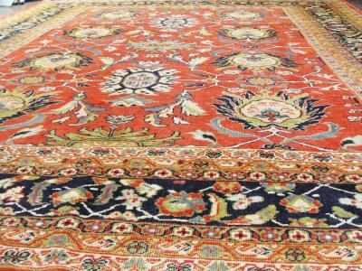 Stunning Antique Persian Sultanabad Carpet