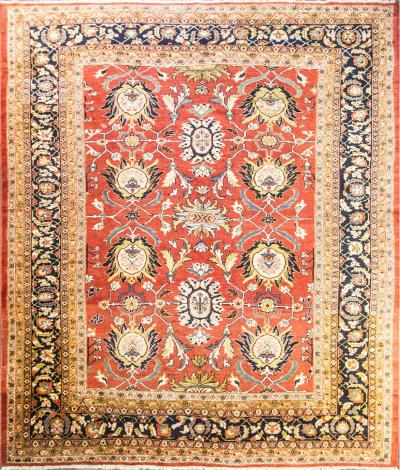 Stunning Antique Persian Sultanabad Carpet