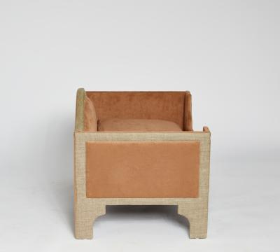 Stunning Custom Made Fully Upholstered Dog Bed