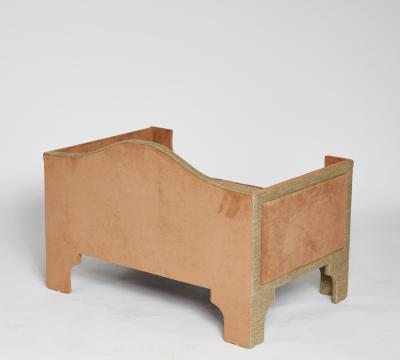 Stunning Custom Made Fully Upholstered Dog Bed