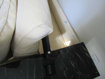 Stunning Italian Arketipo Roche Bobois Two Piece Sofa Mid Century Modern