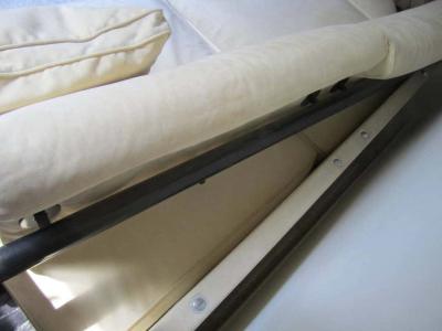 Stunning Italian Arketipo Roche Bobois Two Piece Sofa Mid Century Modern