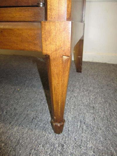 Stunning Pair of Mosaic Top Mid Century Modern Nightstands