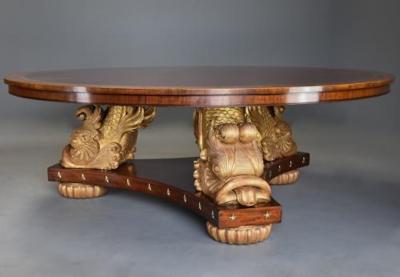 Stunning extremely large superb quality Regency style centre table