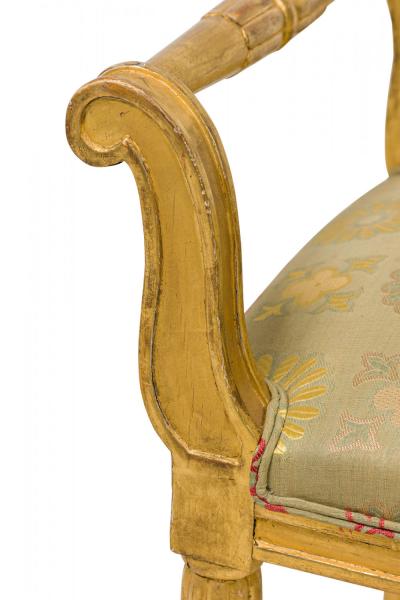 Sue et Mare French Art Deco Giltwood Upholstered Bench