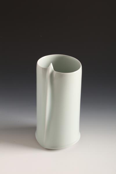 Sueharu Fukami Cylinder Vase entitled Wind T 4829 