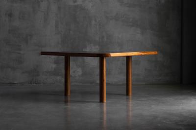 Sunburst Marquetry Corner Table France 1980s