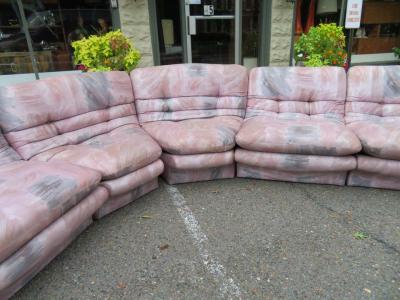 Super Seven Piece Sectional Sofa Mid Century Modern