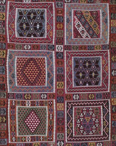Superb Antique Bayburt Kilim Rug