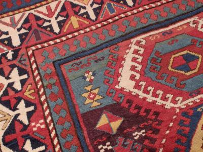 Superb Antique Shirvan Rug