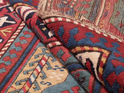 Superb Antique Shirvan Rug