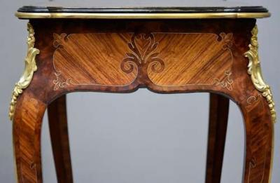 Superb French 19thc Kingwood occasional table