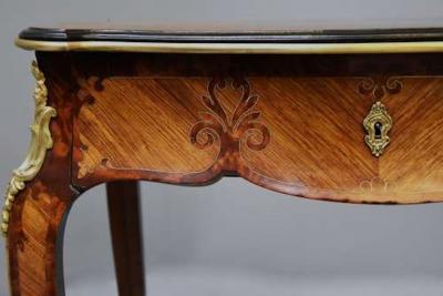Superb French 19thc Kingwood occasional table