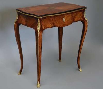 Superb French 19thc Kingwood occasional table