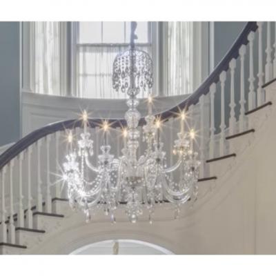 Superb Irish Crystal Louis XVI Style Entryway Chandelier