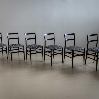 Superleggera Chairs by Gio Ponti Italy designed in 1957