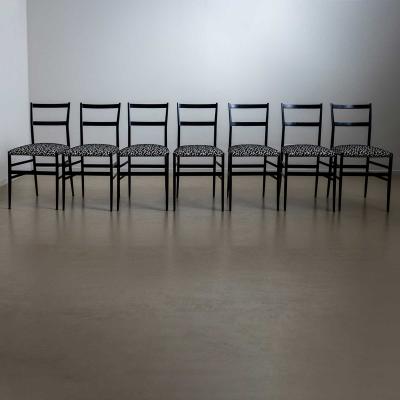 Superleggera Chairs by Gio Ponti Italy designed in 1957