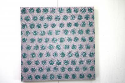 Susan Bleakley Sea Pinks Over Atlantic