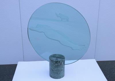 Susan Pelish Glass And Marble Sculpture