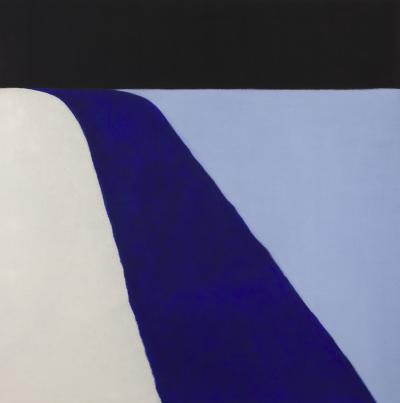 Susan Vecsey Untitled Black Blue 