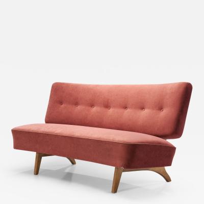 Susanna Sofa by Oiva Parviainen for Lahden Lepokalusto Finland 1950s