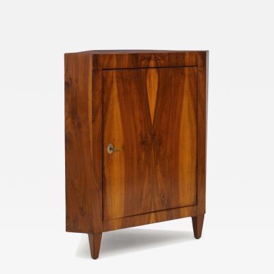 Sustrian Rosewood Corner Cabinet