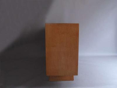 Suzanne Guiguichon French 1950s Sycamore and Original Fabric Buffet by Suzanne Guiguichon