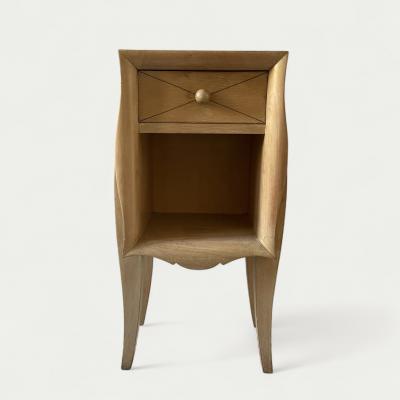 Suzanne Guiguichon Suzanne Guiguichon Pair of Stained Oak Nightstands circa 1940