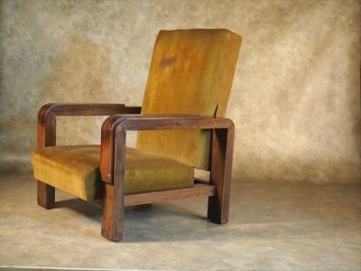 Suzanne Guiguichon Suzanne Guiguichon large adjustable arm club chair