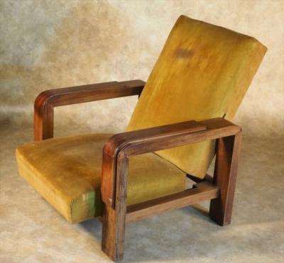 Suzanne Guiguichon Suzanne Guiguichon large adjustable arm club chair