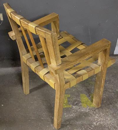 Suzanne Guiguichon Suzanne Guiguichon rarest documented set of ceruse dinning chairs