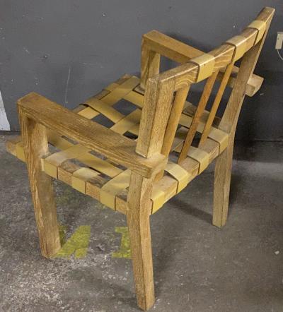 Suzanne Guiguichon Suzanne Guiguichon rarest documented set of ceruse dinning chairs