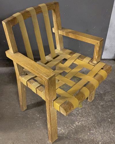 Suzanne Guiguichon Suzanne Guiguichon rarest documented set of ceruse dinning chairs