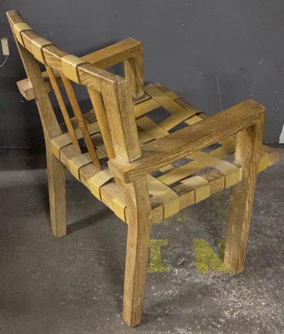 Suzanne Guiguichon Suzanne Guiguichon rarest documented set of ceruse dinning chairs