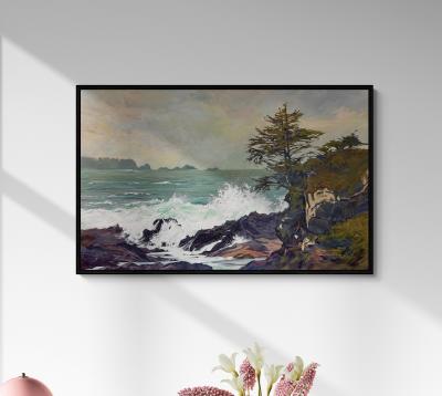 Suzanne Sandboe King Tide at Ucluelet