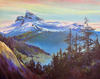 Suzanne Sandboe Sweeping Winds Over Black Tusk