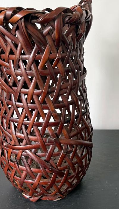 Suzuki Gengensai Japanese Bamboo Basket Ikebana Suzuki Gengensai