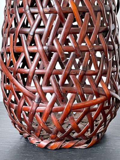 Suzuki Gengensai Japanese Bamboo Basket Ikebana Suzuki Gengensai