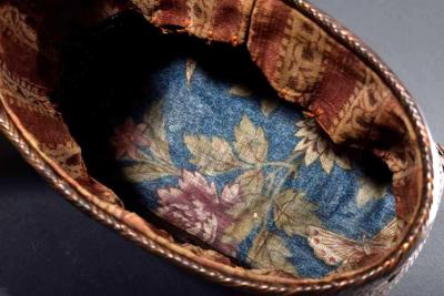 Suzuki Gengensai Japanese Hand Basket with Brocade Interior by Suzuki Gengensai