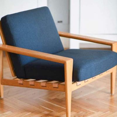 Svante Skogh Pair of Svante Skogh 1957 Bodo Armchairs in Swedish Oak Set of 2