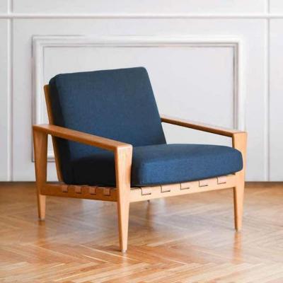 Svante Skogh Pair of Svante Skogh 1957 Bodo Armchairs in Swedish Oak Set of 2