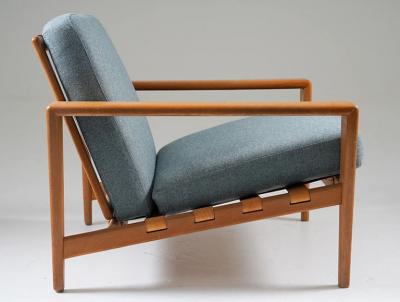 Svante Skogh Scandinavian Mid Century Lounge Chairs Bod by Svante Skogh