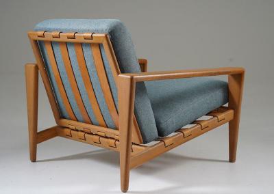Svante Skogh Scandinavian Mid Century Lounge Chairs Bod by Svante Skogh