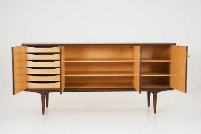 Svante Skogh Scandinavian Midcentury Rosewood Sideboard Cortina by Svante Skogh