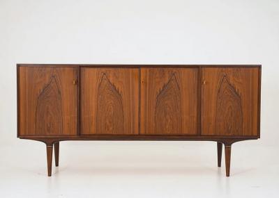 Svante Skogh Scandinavian Midcentury Rosewood Sideboard Cortina by Svante Skogh