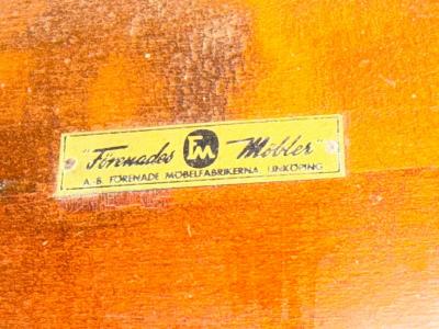 Svante Skogh Sofa Beech Fabric Sweden 1940s